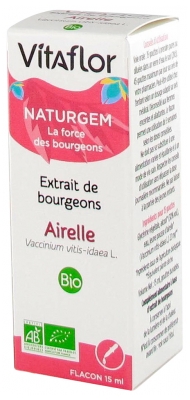 Vitaflor Naturgem Extrait de Bourgeons Airelle Bio 15 ml