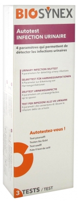 Biosynex Autotest Infection Urinaire 3 Tests
