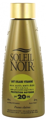 Lapte de Soare Vitamine Soleil Noir Protecție Medie SPF20 150 ml