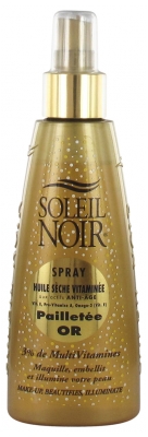 Soleil Noir Vitaminizuotas Sausas Aliejus Purškiklis Su Auksine Sklaida 150 ml