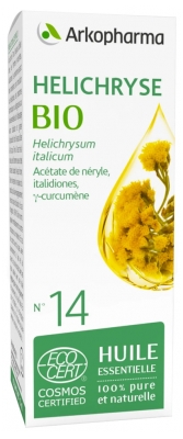 Arkopharma Organic Helichrysum Essential Oil (Helichrysum Italicum) n°14 5ml