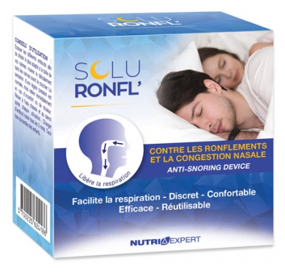 Nutri Expert Solu' Snore Nasal Device Anti-Snoring 4 Sizes