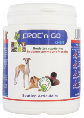 Leaf Care Croc'n Go Dog Pellets 100g