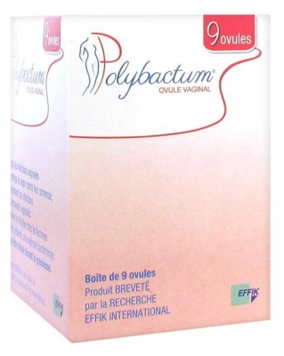 Effik Polybactum Vaginal Ovule 9 Ovules (to use before the end of 08/2022)