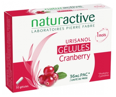 Naturactive Urisanol Cranberry 30 Gélules