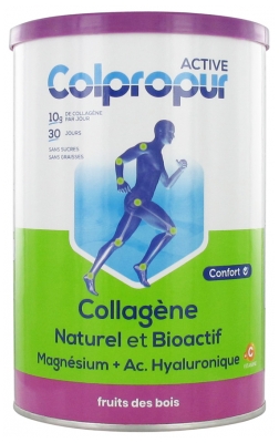 Colpropur Active Collagène Naturel et Bioactif 330 g - Goût : Fruits des Bois