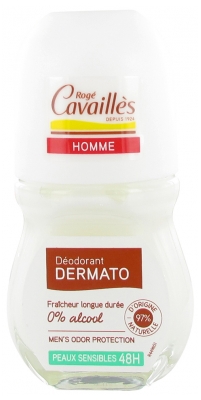 Rogé Cavaillès Men Dermato Deodorant Sensitive Skins 48H Roll-On 50ml