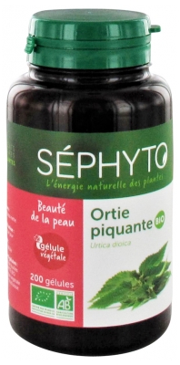Séphyto Beleza da Pele Urtiga Picante Bio 200 Cápsulas