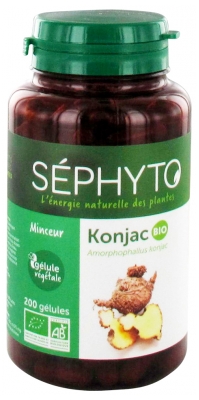 Séphyto Minceur Konjac Bio 200 Gélules