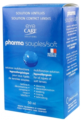 Eye Care Pharma Souples Lens Solution Kit 50 ml