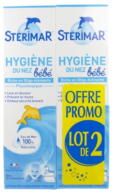 Stérimar Baby Nasenhygiene Doppelpack 2 x 100 ml