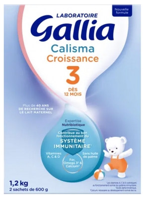 Gallia Calisma Growth 3rd Age +12 Months 1.2 kg