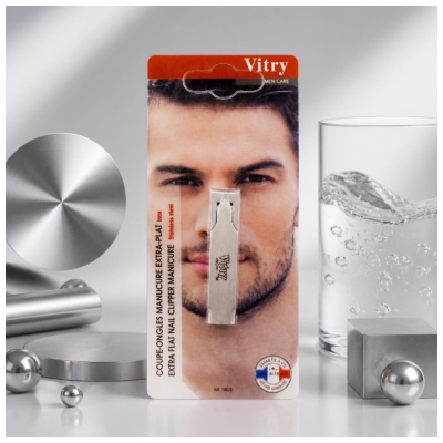 Vitry Manicure Nageltrimmer Extra Plat Roestvrij Staal