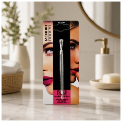 Vitry Menhir Face Care Extraktor komedonů - Čistič uší z nerezové oceli