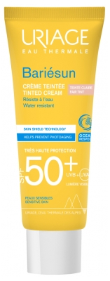 Uriage Very High Protection Tinted Cream SPF50+ 50 ml - Barwa: Jasny odcień