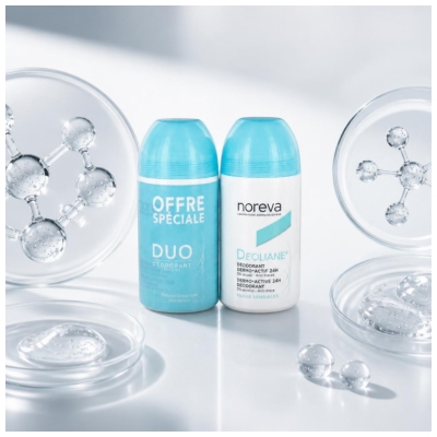 Noreva Deoliane Déodorant Dermo-Actif 24H Lot de 2 x 50 ml