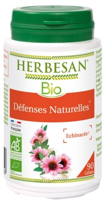 Herbesan Natural Defences Organic 90 Capsules (to consume preferably before the end of 08/2022)