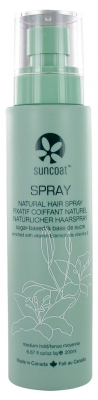 Suncoat Fixative Styling Natural Hairspray Medium Hold 200ml