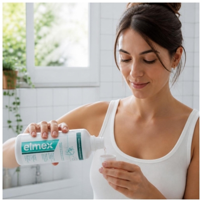 Elmex Sensitive Professionele Tandheelkundige Oplossing 400 ml