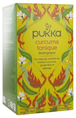 Pukka Organic Tonic Turmeric 20 Sachets