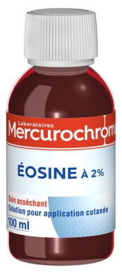 Mercurochrome Eosine à 2% 100 ml