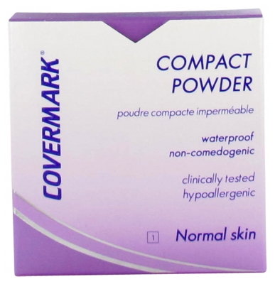 Covermark Waterproof Compact Powder 10g - Colour: 1