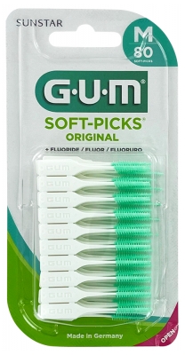 GUM Soft-Picks Original Medium 80 Unités