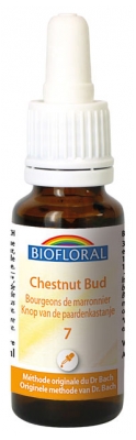 Biofloral Fleurs de Bach 07 Chestnut Bud Bio 20 ml