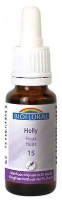 Biofloral Bach Flowers 15 Holly Organic 20ml
