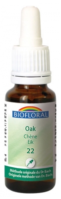 Biofloral Bach Flowers 22 Oak Organic 20ml