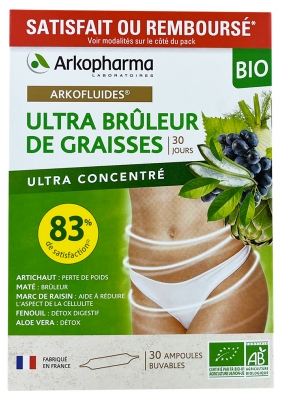 Arkopharma Arkofluides Ultra Fat Burner Organic 30 Phials