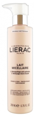Lierac Double Nettoyant Lait Micellaire 200 ml