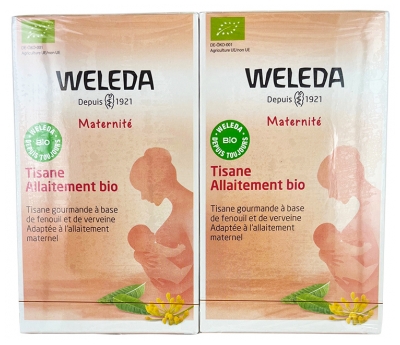 Weleda Äitiys Imetys Tee Fennikkeli Verbena Luomu Pakkaus 2 x 20 Pussia