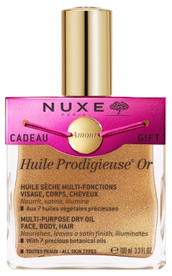 Nuxe Huile Prodigieuse Or 100 ml + Bracelet Amour Offert