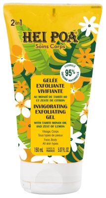 Hei Poa Invigorating Exfoliating Gel With Tahiti Monoi Oil AO 150ml