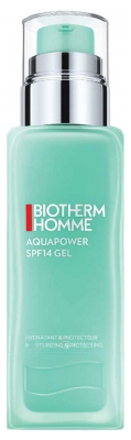 Biotherm Homme Aquapower SPF14 Gel Hydratant & Protecteur 75 ml
