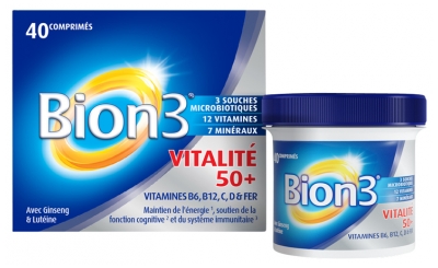 Bion 3 Vitality 50+ 40 Tablets