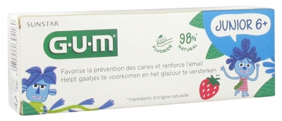 GUM Junior Pasta de Dientes con Flúor Tutti Frutti 7-12 Años 50 ml