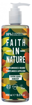 Faith In Nature Savon Liquide au Pamplemousse et à l'Orange 400 ml