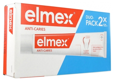Elmex Anti-Caries Pasta do Zębów 2 x 125 ml
