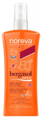 Noreva Bergasol Expert Spray Bambino Finitura Invisibile SPF50+ 125 ml