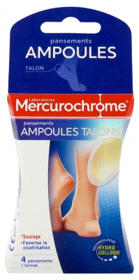 Mercurochrome Cerotti Vesciche Talloni 4 Cerotti