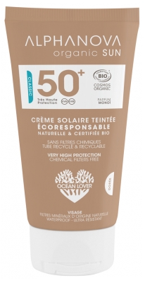 Alphanova Sole Classic Crema Solare Colorata Dorata SPF50+ Bio 50 g