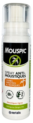 Mouspic Spray Myggebalsam til Inficerede Områder & Tropiske Områder 100 ml