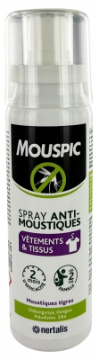 Mouspic Spray Anti-Moustiques Vêtements & Tissus 100 ml