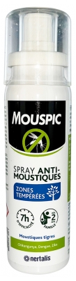 Mouspic Spray Anti-Moustiques Zones Tempérées 100 ml