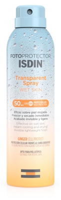 Isdin Fotoprotector Spray Trasparente Pelle Bagnata SPF50 250 ml
