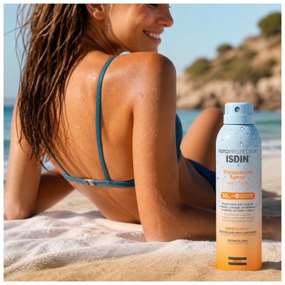 Isdin Fotoprotector Transparent Spray Wet Skin SPF50 250 ml