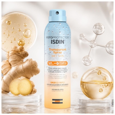 Isdin Fotoprotector Transparent Spray Wet Skin SPF50 250 ml