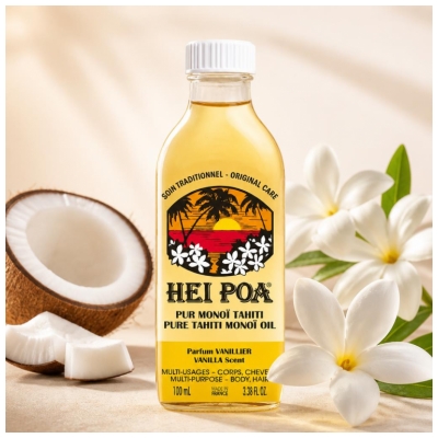 Hei Poa Pur Monoï Tahiti Vaniļas smarža 100 ml